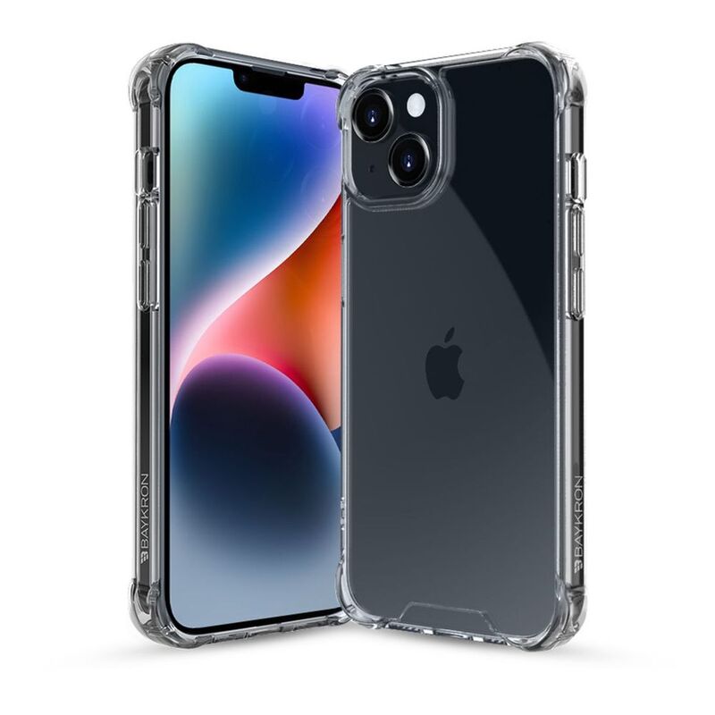 Baykron Tough Clear Antibacterial & Anti-Yellow Case for iPhone 14 Baykron Tough Clear Antibacterial & Anti-Yellow Case for iPhone 14