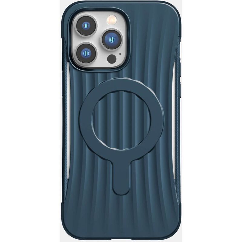 X-Doria Raptic Clutch Built for MagSafe for iPhone 14 Promax - Marine Blue