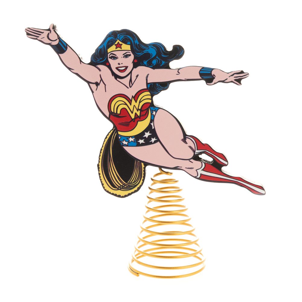 Warner Bros DC Comics Christmas Tree Topper - Wonder Woman