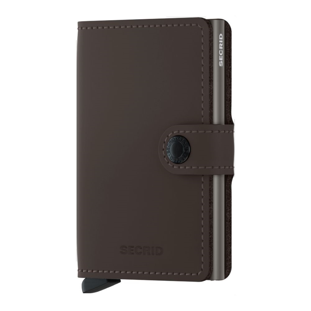 Secrid Miniwallet - Matte Leather - Truffle
