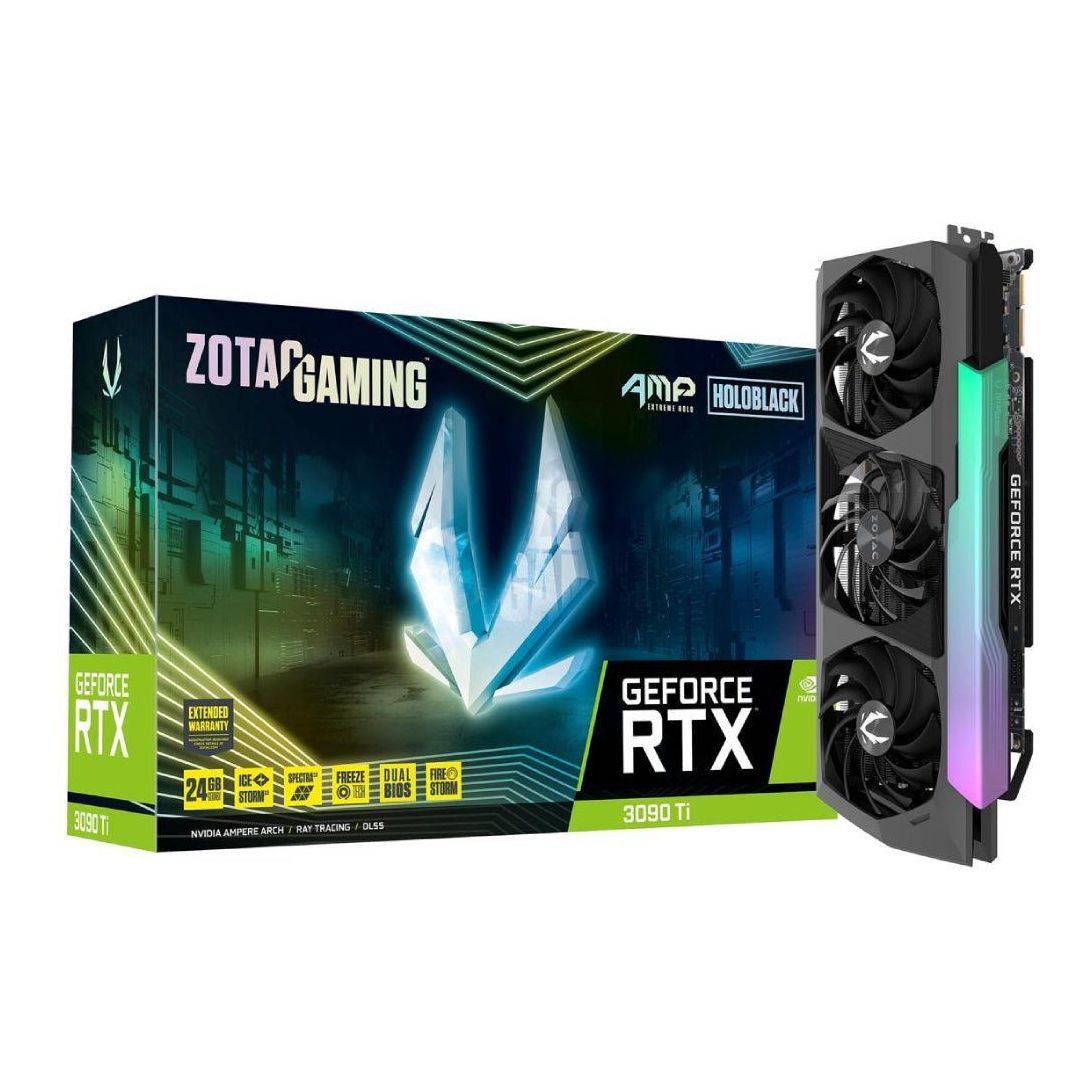 ZOTAC GeForce RTX 3090 Ti 24GB GAMING AMP Extreme Holo Graphics Card