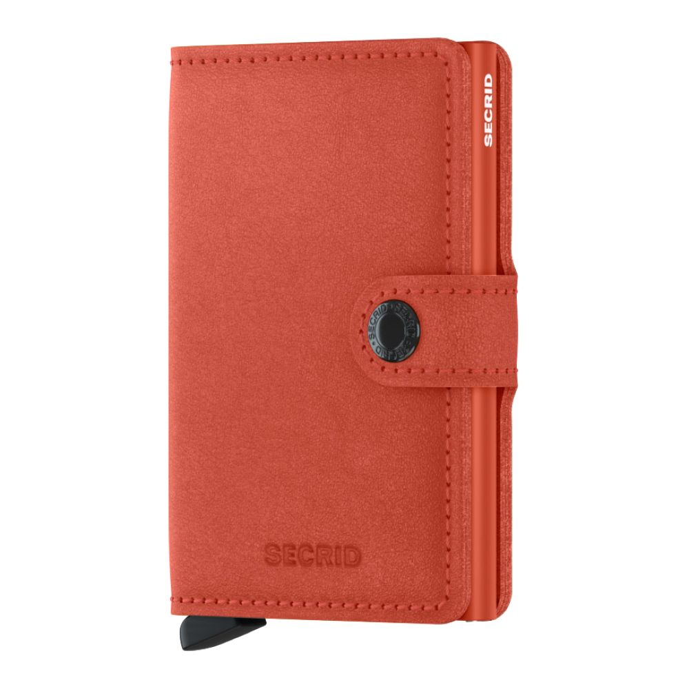 Secrid Miniwallet - Original Leather - Orange