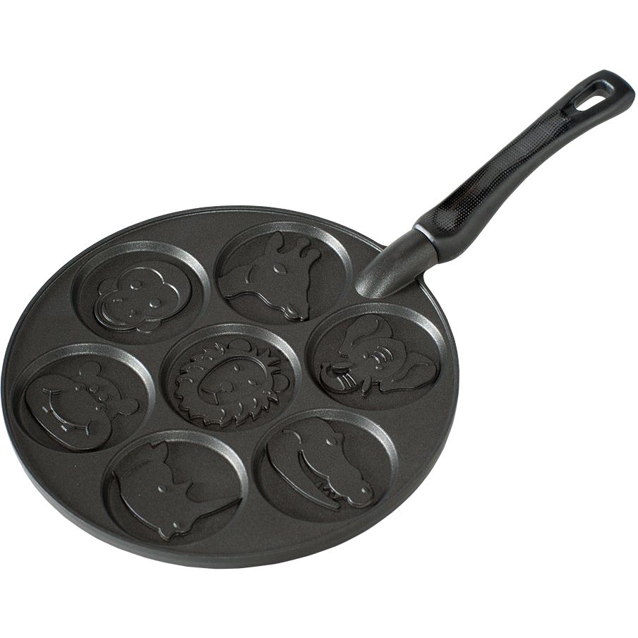 Nordicware Zoo Animals Pancake Pan - Black