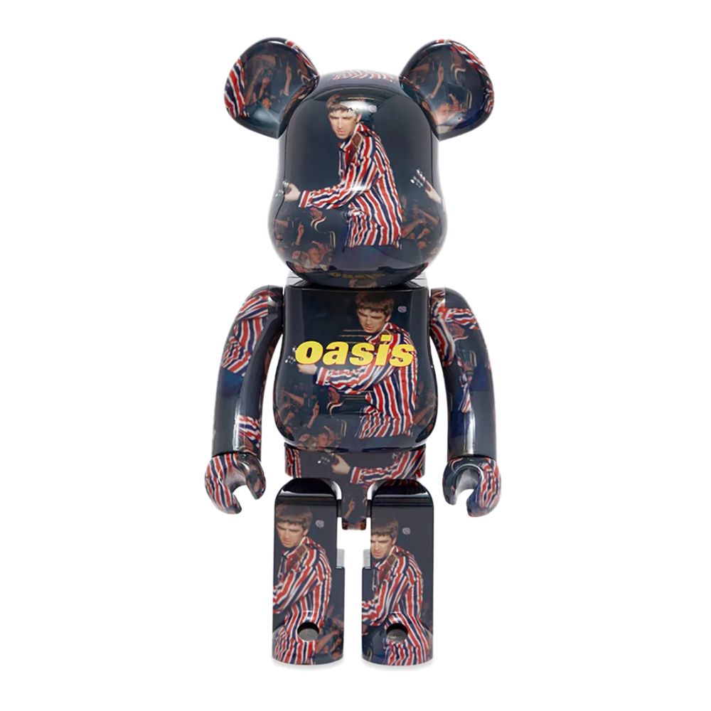 Bearbrick 1000% Oasis Knebworth 1996 Noel Figure (72cm)