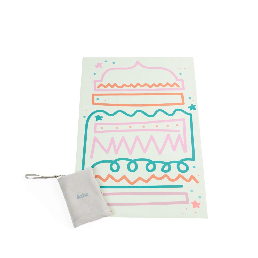 Sabr Moonlight Voyage I Compact Prayer Mat (67 x 108 x 0.1cm)