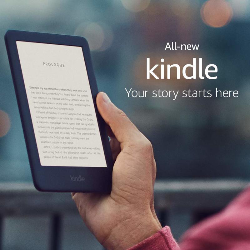 Amazon Kindle (10th Gen) 6-Inch 8GB with Built-in Light - White