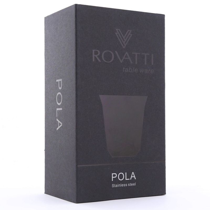 Rovatti Pola Red Stainless Steel Cup 85ml