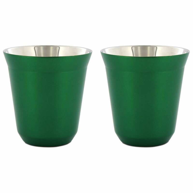Rovatti Pola Stainless Steel Cup Green 175ml