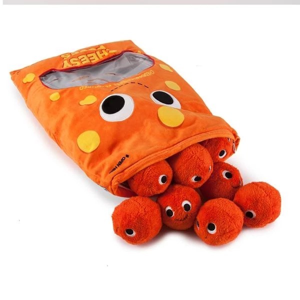 Kidrobot Yummy World XL Cheesy Puffs Food Plush