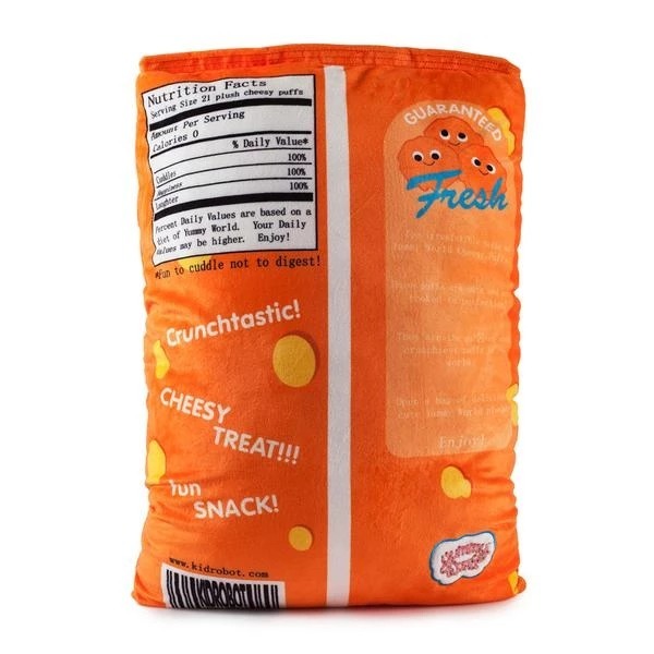 Kidrobot Yummy World XL Cheesy Puffs Food Plush