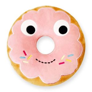 Kidrobot Yummy World Pink Donut Plush Pillow 10 Inch