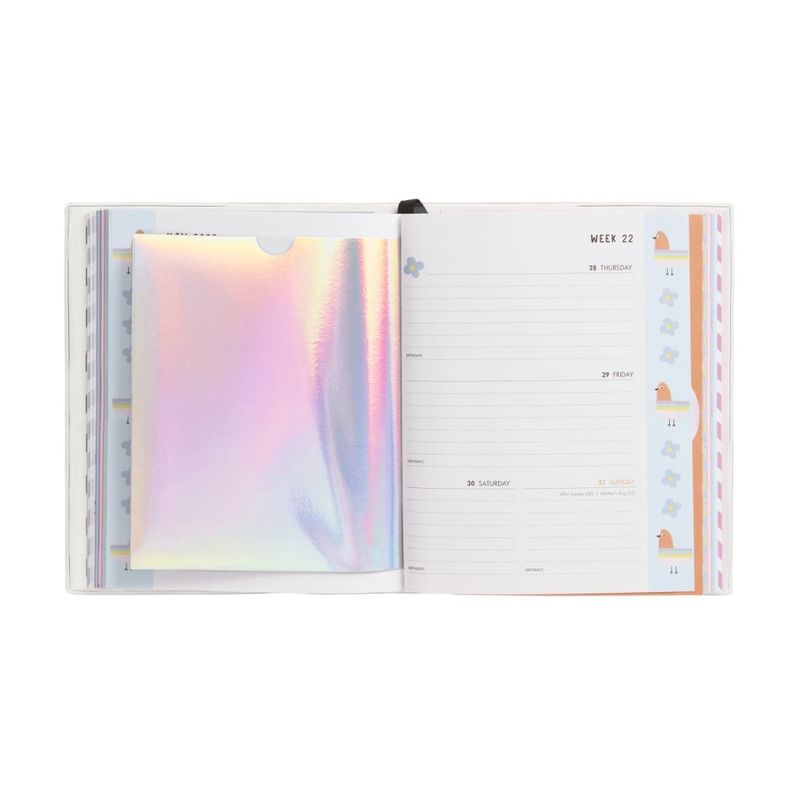 kikki.K 2020 Cute Weekly Diary Small Be Kind White