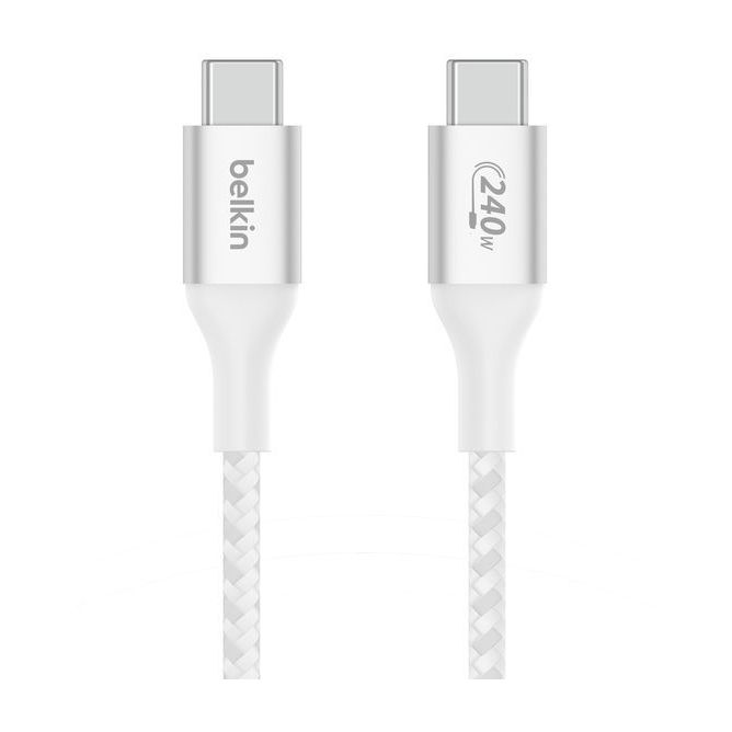 Belkin BoostCharge USB-C to USB-C Cable 240W 1m - White