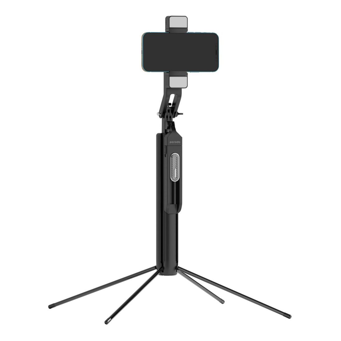 Porodo 360 Tilt Handle Media Pod Folding Quad Base