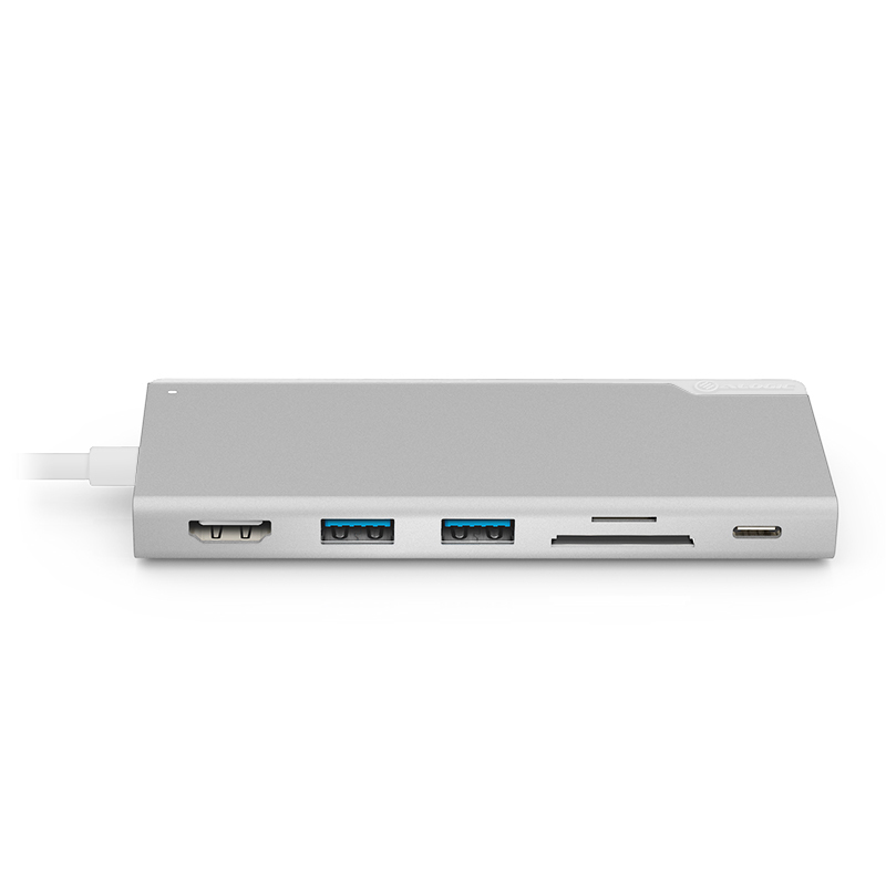 Alogic USB-C Dock Uni with Power Delivery Ultra Series Silver