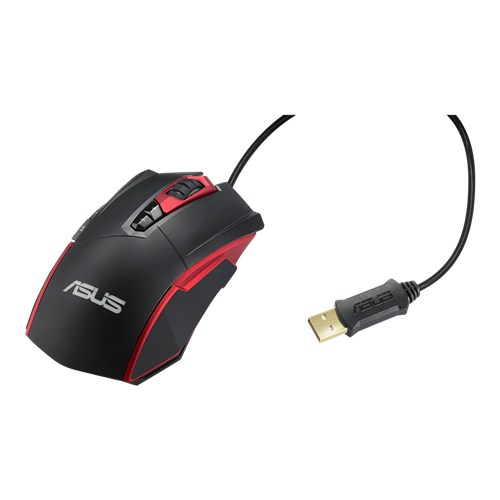 فأرة بصرية Asus Gt200 USB سوداء