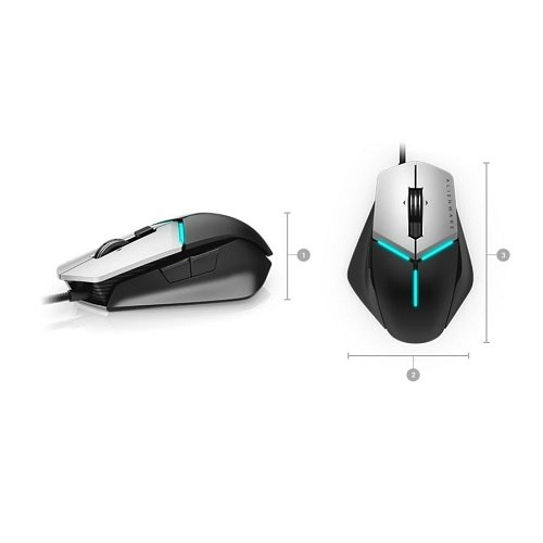 Alienware AW958 Black/Silver Elite Gaming Mouse
