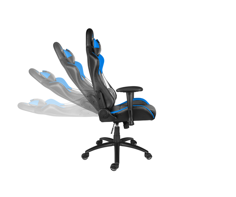 Alpha Gamer Orion V2 Black/White/Blue Gaming Chair