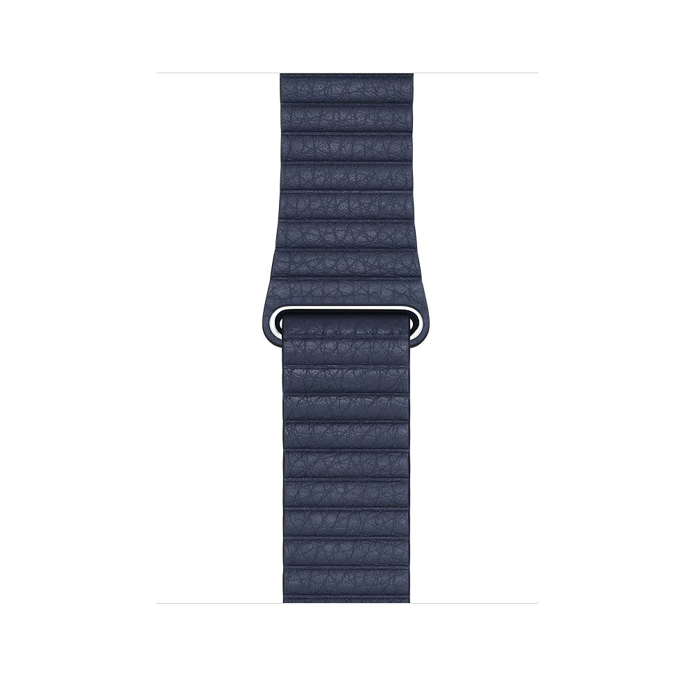 Apple 44mm Diver Blue Leather Loop Large (Compatible with Apple Watch 42/44/45mm)