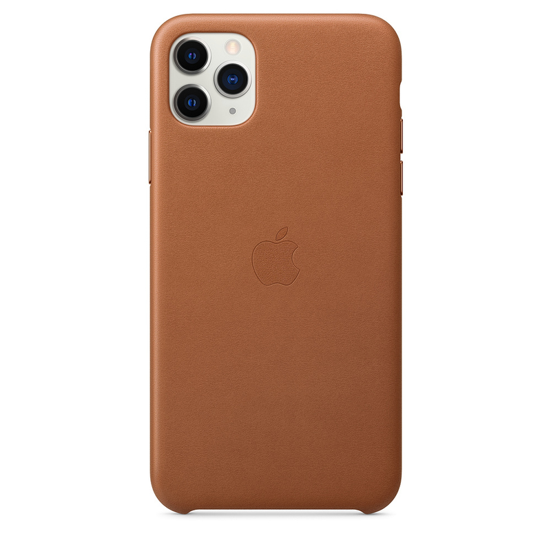 Apple Leather Case Saddle Brown for iPhone 11 Pro Max