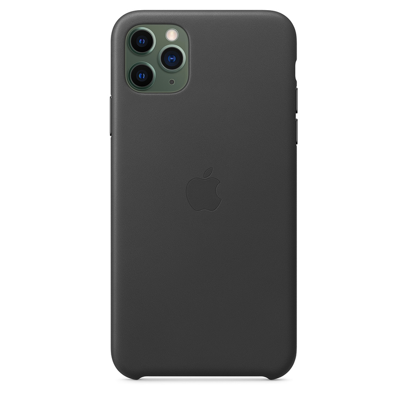 Apple Leather Case Black for iPhone 11 Pro Max