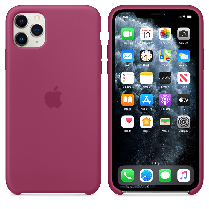 Apple Silicone Case Pomegranate for iPhone 11 Pro Max