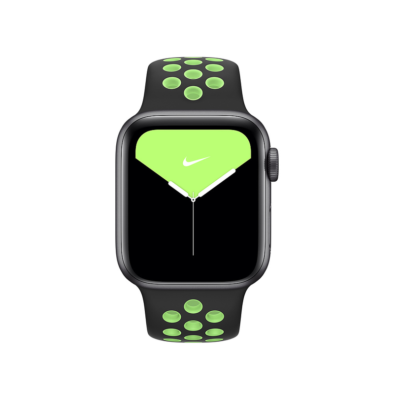 Apple 40mm Black/Lime Blast Nike Sport Band Regular (Compatible with Apple Watch 38/40/41mm)