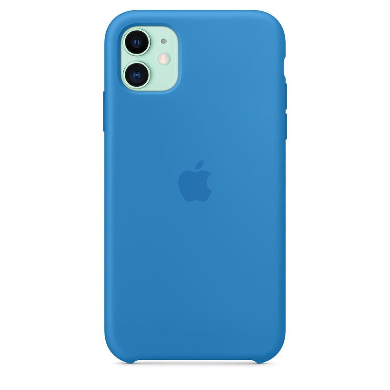 Apple Silicone Case Surf Blue for iPhone 11