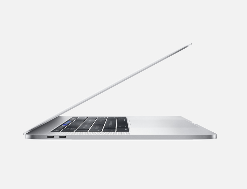 Apple MacBook Pro 15-inch with Touch Bar Silver 2.2Ghz 6-Core 8th-Generation Intel-Core-i7/256GB (Arabic/English)