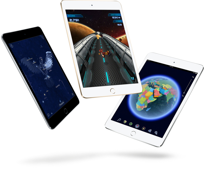 Apple iPad Mini 4 64GB Wi-Fi +Cellular Silver Tablet