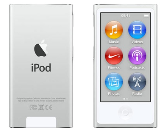 Apple iPod Nano 16 GB Silver (7th Gen)