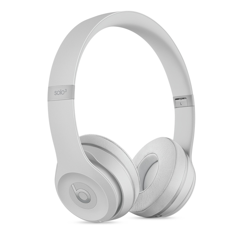 Beats Solo3 Matte Silver On-Ear Headphones