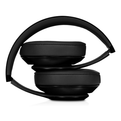 سماعات رأس بيتس استوديو عالية الدقة اللاسلكية غير اللامعة باللون الأسود