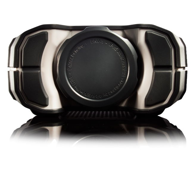 Braven Brv-1 Grey Portable Ultra Rugged with Less Speaker