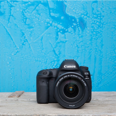Canon EOS 5D Mark IV DSLR Camera + EF 24-70mm f/4L IS USM + CF Card 16GB + Case
