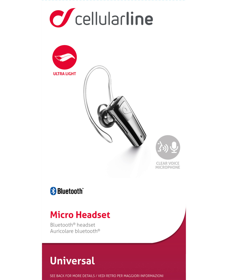 Cellularline Micro Headset