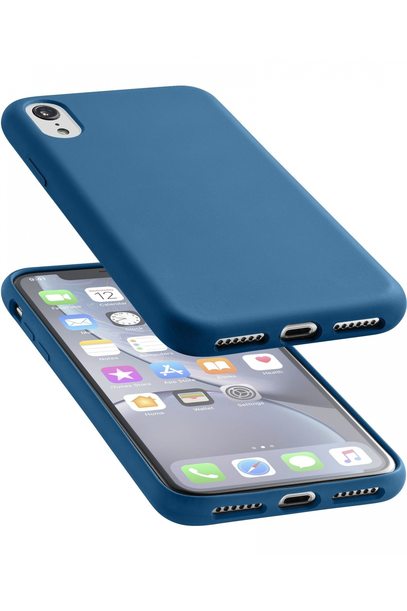 CellularLine Sensation Soft Touch Case Blue for iPhone XR