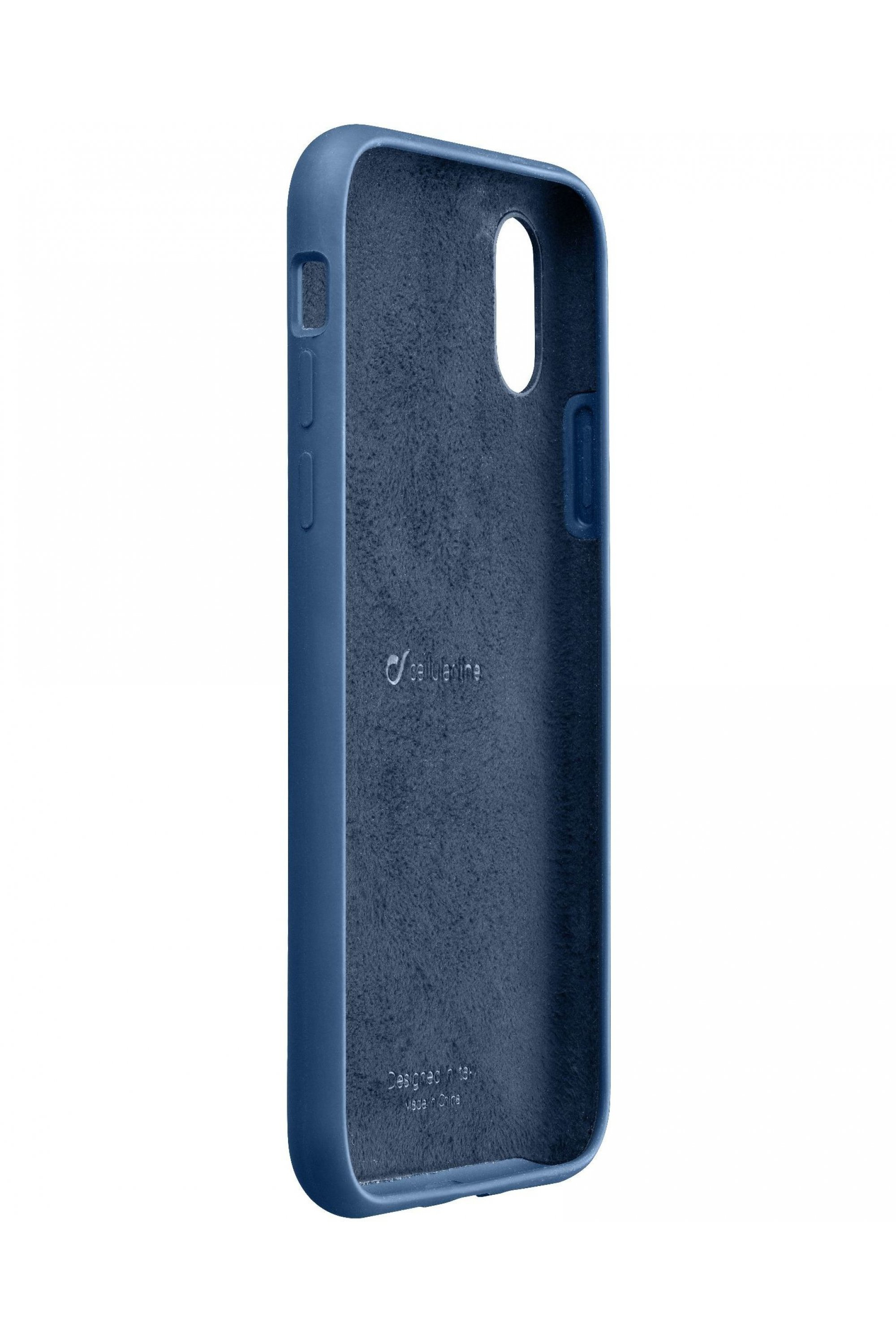 CellularLine Sensation Soft Touch Case Blue for iPhone XR
