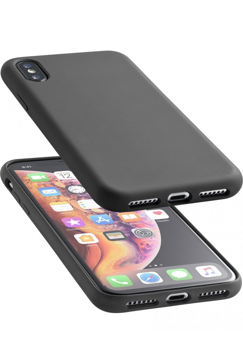 CellularLine Sensation Soft Touch Case Black for iPhone XS Max