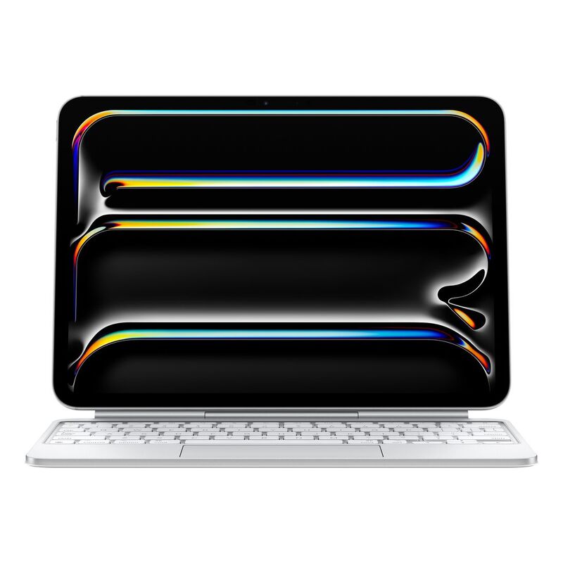 Apple Magic Keyboard for iPad Pro 11‑inch (M4) - White (Arabic)