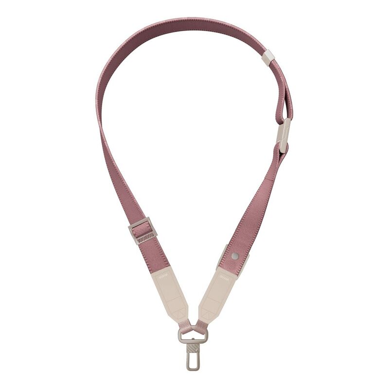 UNIQ Vista 2-In-1 Lanyard And Hand Strap - Light Burgundy UNIQ Vista 2-In-1 Lanyard And Hand Strap - Light Burgundy