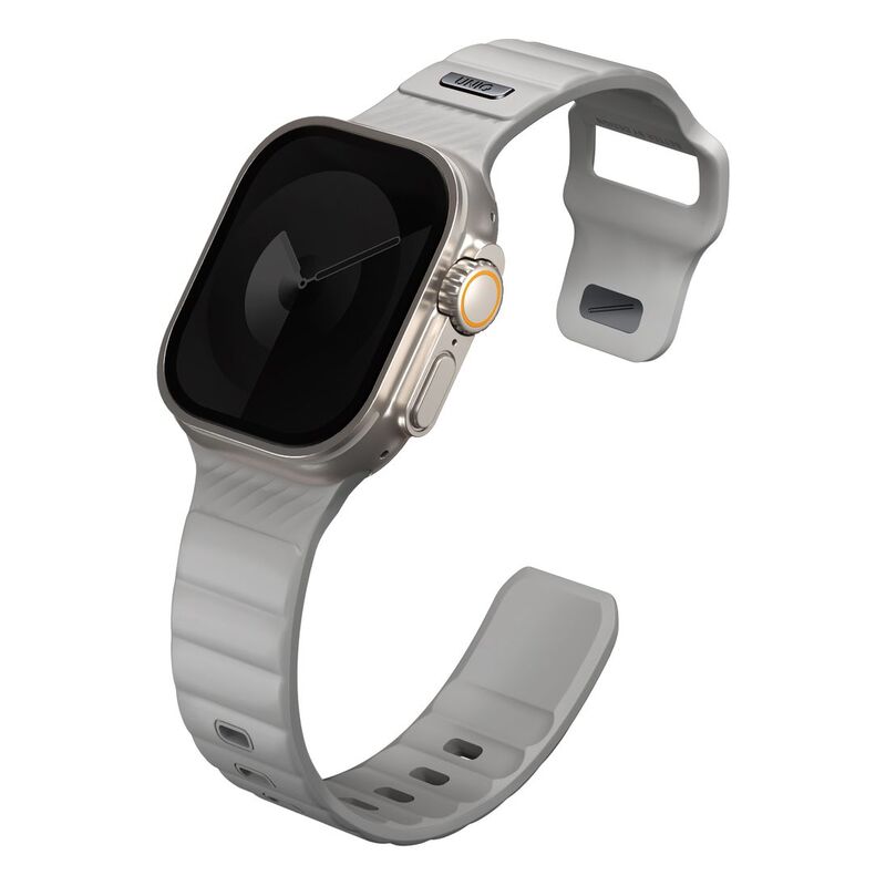 UNIQ Stride Fkm Rubber Apple Watch Strap 49/45/44/42mm - Chalk Grey UNIQ Stride Fkm Rubber Apple Watch Strap 49/45/44/42mm - Chalk Grey