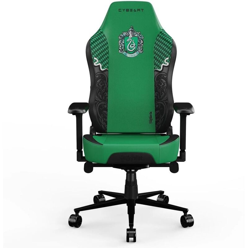 Cybeart Harry Potter Slytherin Gaming Chair - Green