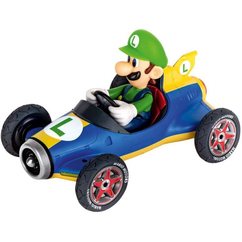 Carrera Rc Mario Kart Mach 8-Luigi 1.18 Remote Control Car