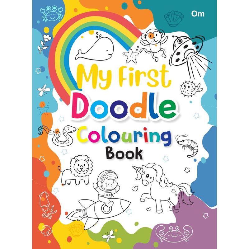 My First Colouring Doodle Book | Om Books International