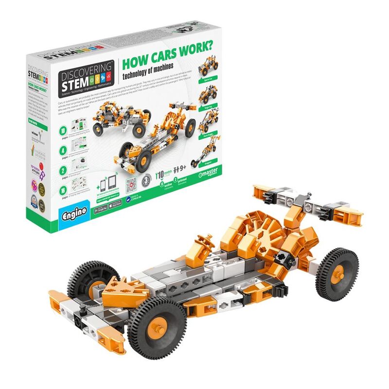Engino Discovering Stem How Cars Work Technology of Machines Engino Discovering Stem How Cars Work Technology of Machines