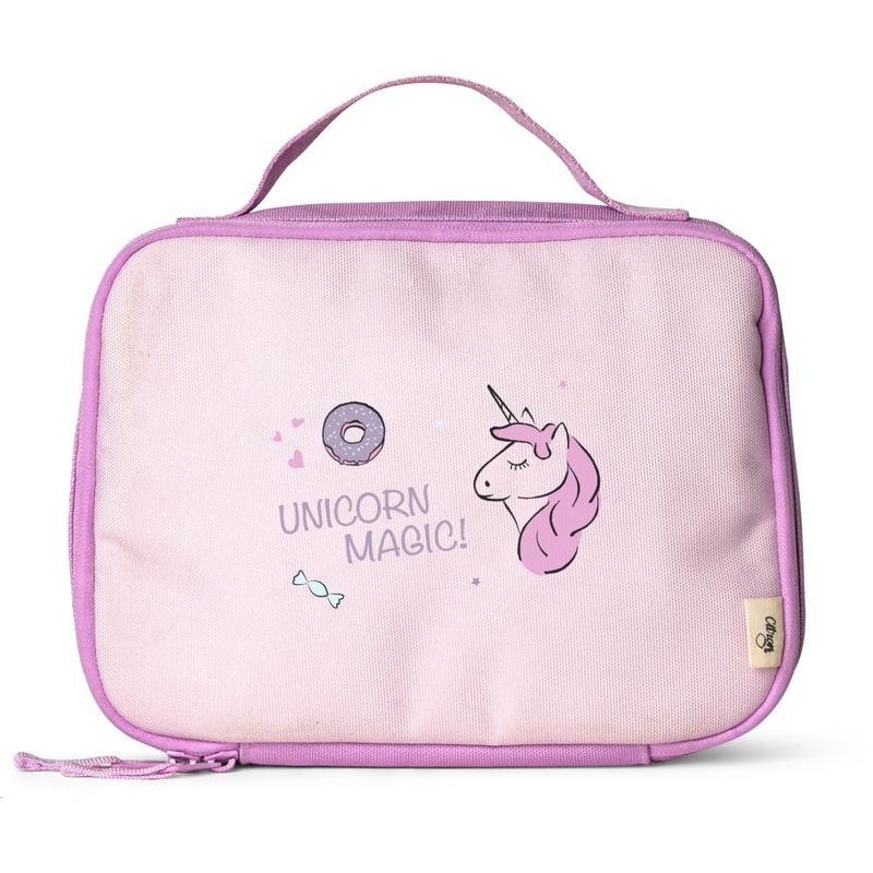 Citron 2024 Insulated Square Lunch Bag - Stormy Unicorn
