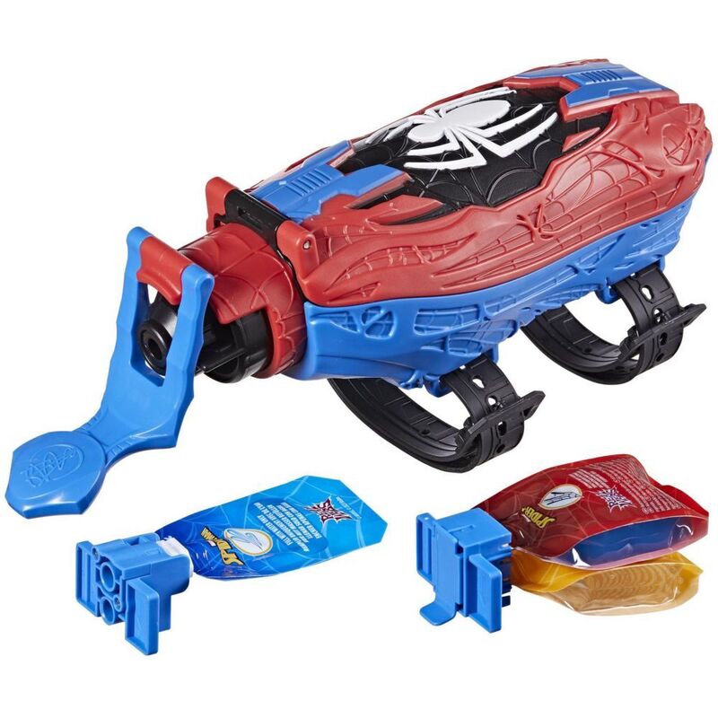 Habsro Marvel Spider-Man Real Webs Ultimate Web Blaster 2-In-1 Blaster Role Play