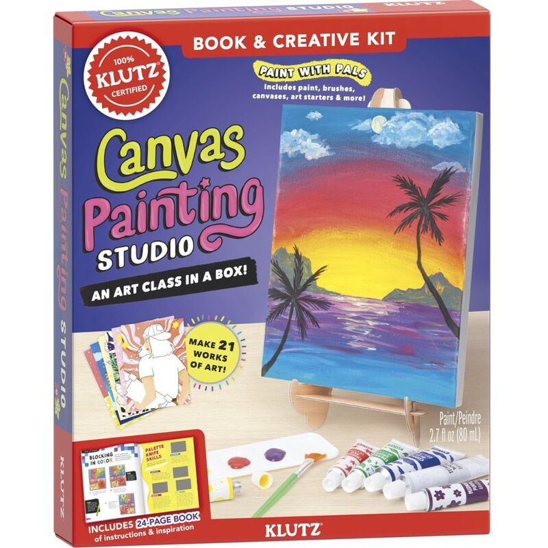 Canvas Painting Studio | Editors Of Klutz Canvas Painting Studio | Editors Of Klutz
