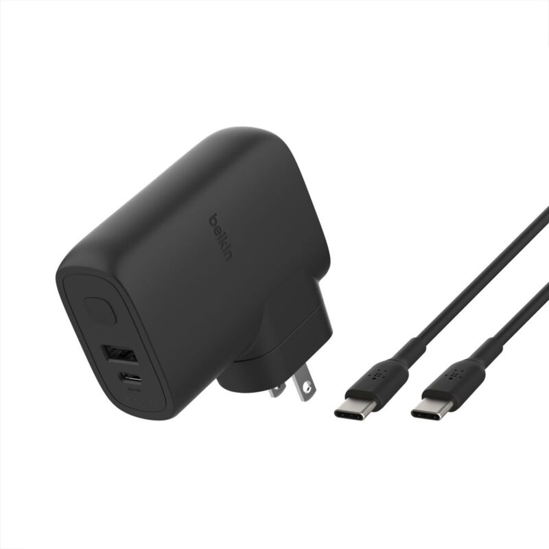 Belkin Powerbank 5000mAh 20W + Hybrid AC 25W Pd Multi Plugs Included - Black